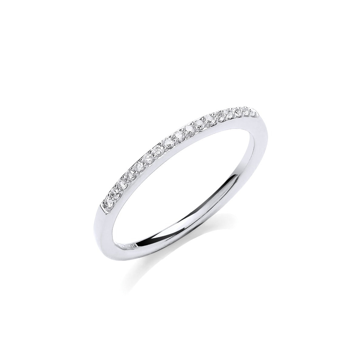 Everyday Diamonds Collection Diamond Stacking Ring | White Gold Browns Family Jewellers Everyday Diamonds Collection Diamond Stacking Ring | White Gold Browns Family Jewellers