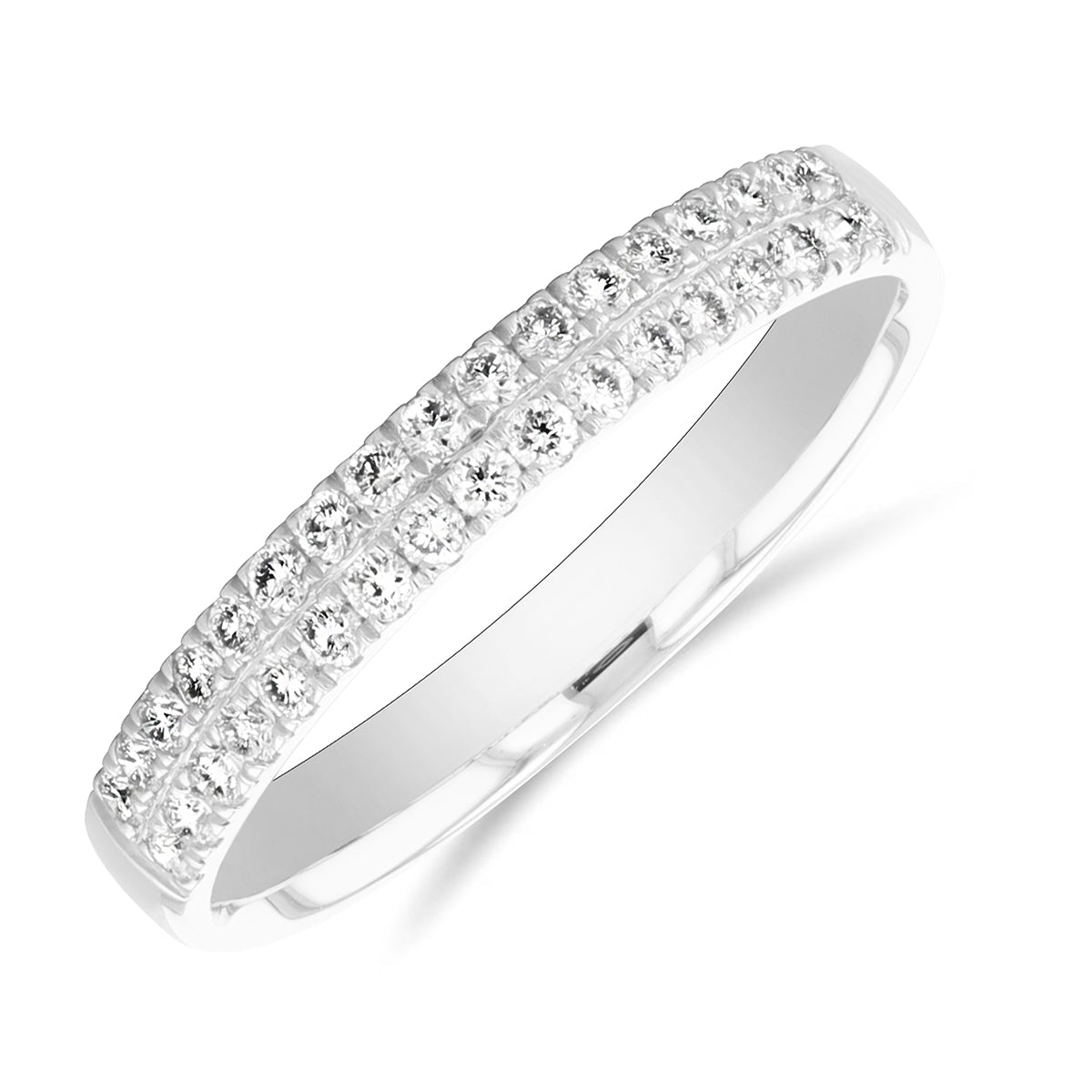 the white gold diamond dress 18ct White Gold 0.50ct Diamond Dress Ring main image 0