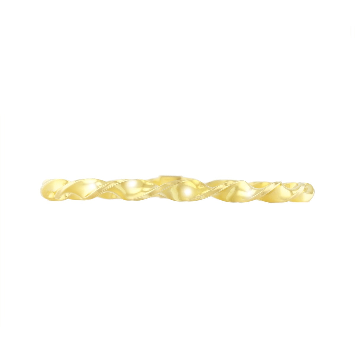 7.5" Twist Bangle | Pre-Loved | 9K Yellow Gold