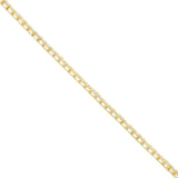 Everyday Diamonds 4.00ct Lab-Grown Brilliant Cut Diamond Tennis Bracelet | 9K Yellow Gold