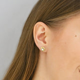 0.45ct Brilliant Cut Diamond Knot Earrings | Pre-Loved | 18K Yellow Gold