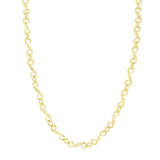 16" Spiral Link Necklace | Pre-Loved | 9K Yellow Gold