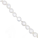 Pearlessence Collection Baroque Freshwater Pearl Strand Necklace | Silver Catch