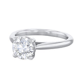 2.00ct Ophelia Round Brilliant Cut Diamond Solitaire Engagement Ring | Platinum
