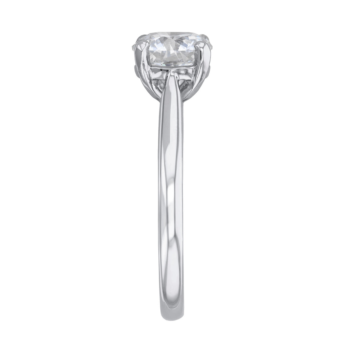 2.00ct Ophelia Round Brilliant Cut Diamond Solitaire Engagement Ring | Platinum