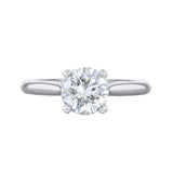 2.00ct Ophelia Round Brilliant Cut Diamond Solitaire Engagement Ring | Platinum