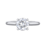 1.50ct Ophelia Round Brilliant Cut Diamond Solitaire Engagement Ring | 18ct White Gold