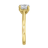 1.50ct Ophelia Round Brilliant Cut Diamond Solitaire Engagement Ring | 18ct Yellow Gold