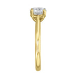0.35ct Ophelia Round Brilliant Cut Diamond Solitaire Engagement Ring | 18ct Yellow Gold