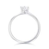 0.50ct Brilliant Cut Diamond Solitaire Engagement Ring | Pre-Loved | Platinum