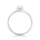 0.23ct Princess Cut Diamond Solitaire Engagement Ring | Pre-Loved | Platinum