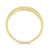 0.15ct Diamond Inset Ring | Pre-Loved | 9K Yellow Gold