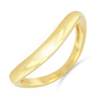 Soleil Collection Wave Ring | 9K Yellow Gold