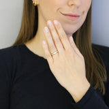 Everyday Diamond 0.26ct Lab-Grown Diamond Scattered Ring | 9K Yellow Gold