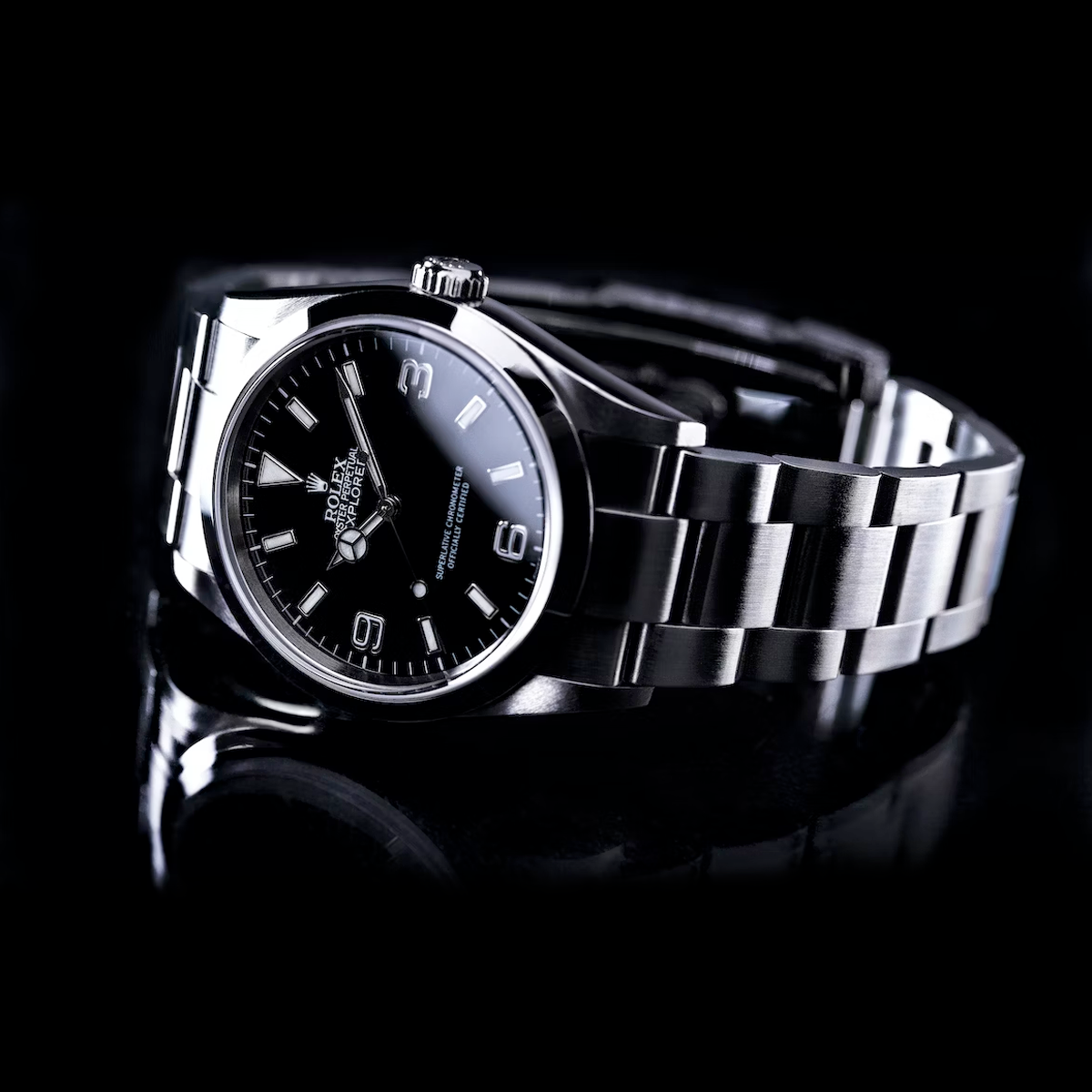 Rolex, Explorer II, Oystersteel Pre-Owned 16570 2004