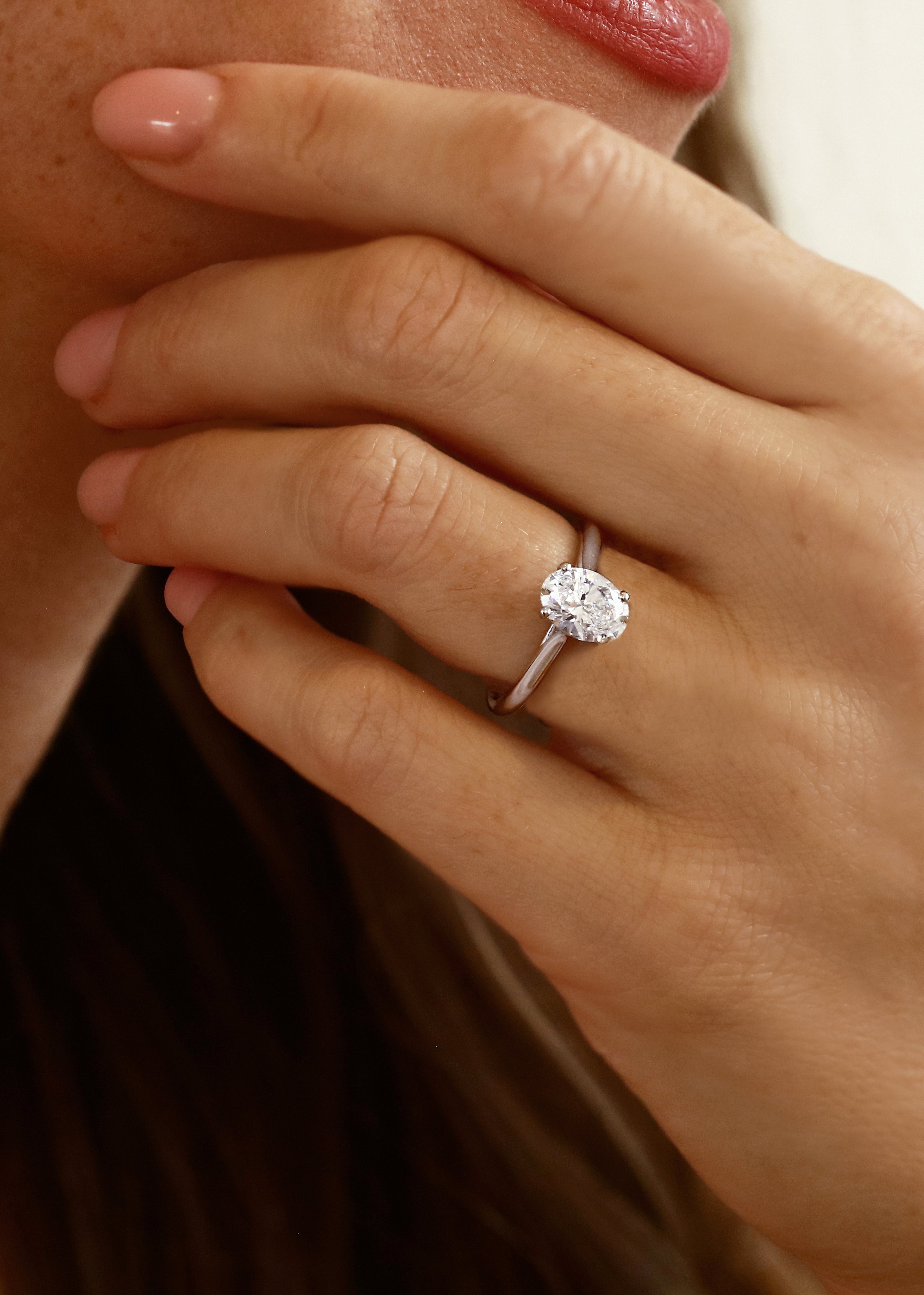 950 Platinum Diamond Engagement Rings 2.50 Carat Real Lab Created Princess  Cut | eBay