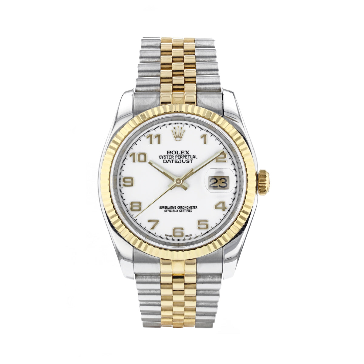 Rolex, Datejust 36, Yellow Rolesor | Pre-Owned | 116233 - 2007