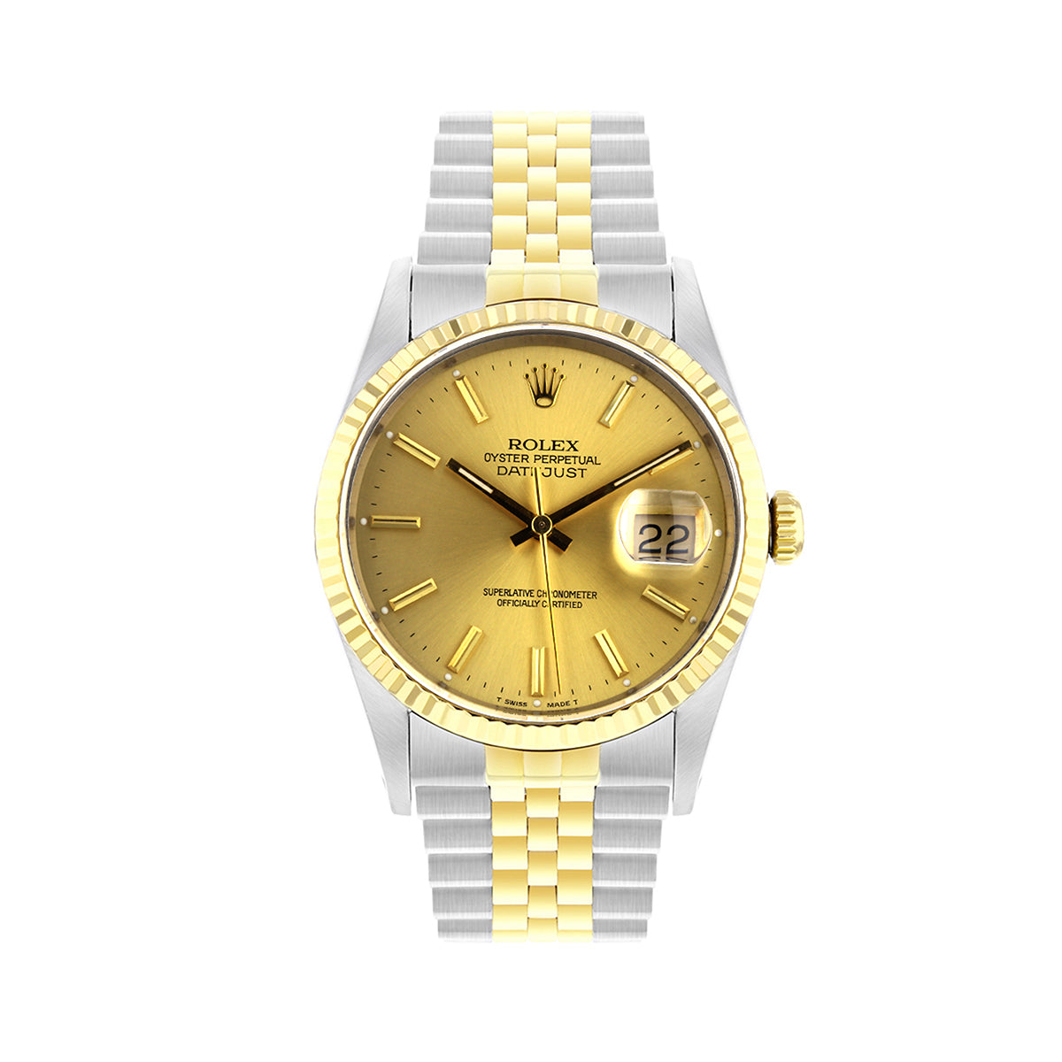 Rolex, Datejust 36, Yellow Rolesor | Pre-Owned | 16233 - 1992