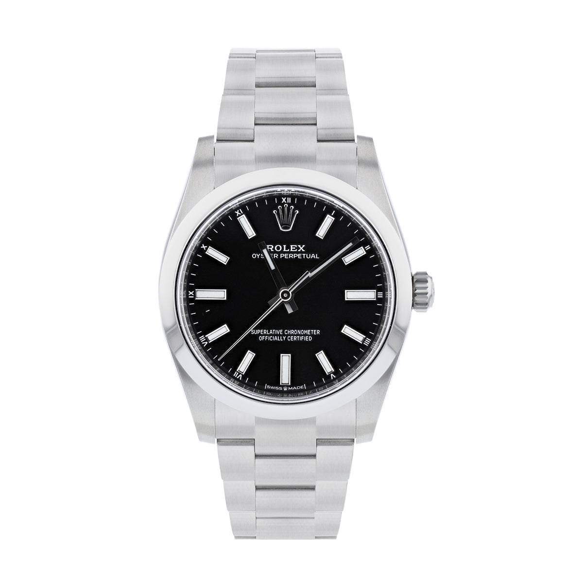 Rolex, Oyster Perpetual 34, Oystersteel | Pre-Owned | 124200 - 2021