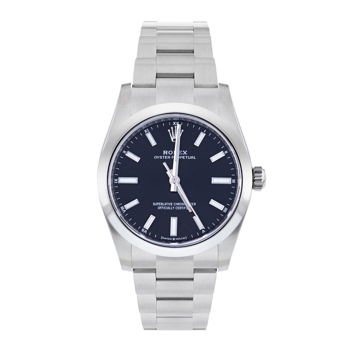 Rolex, Oyster Perpetual 34, Oystersteel | Pre-Owned | 124200 - 2021