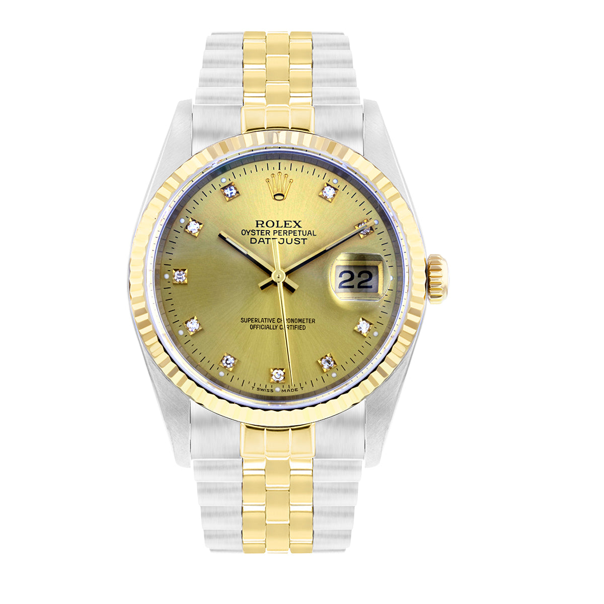Rolex, Datejust 36, Yellow Rolesor | Pre-Owned | 16233 - 1992