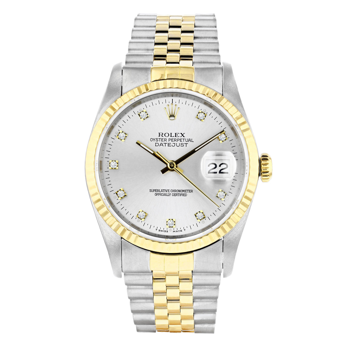 Rolex, Datejust 36, Yellow Rolesor | Pre-Owned | 16233 - 1992