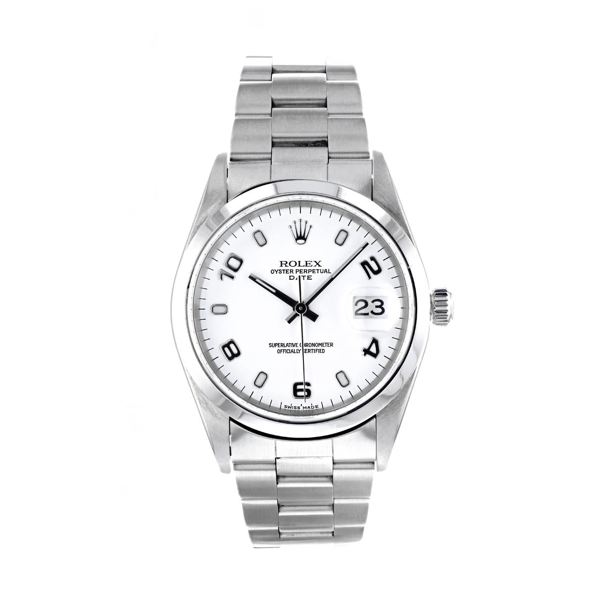Rolex, Date 34, Oystersteel | Pre-Owned | 15200 - 1999