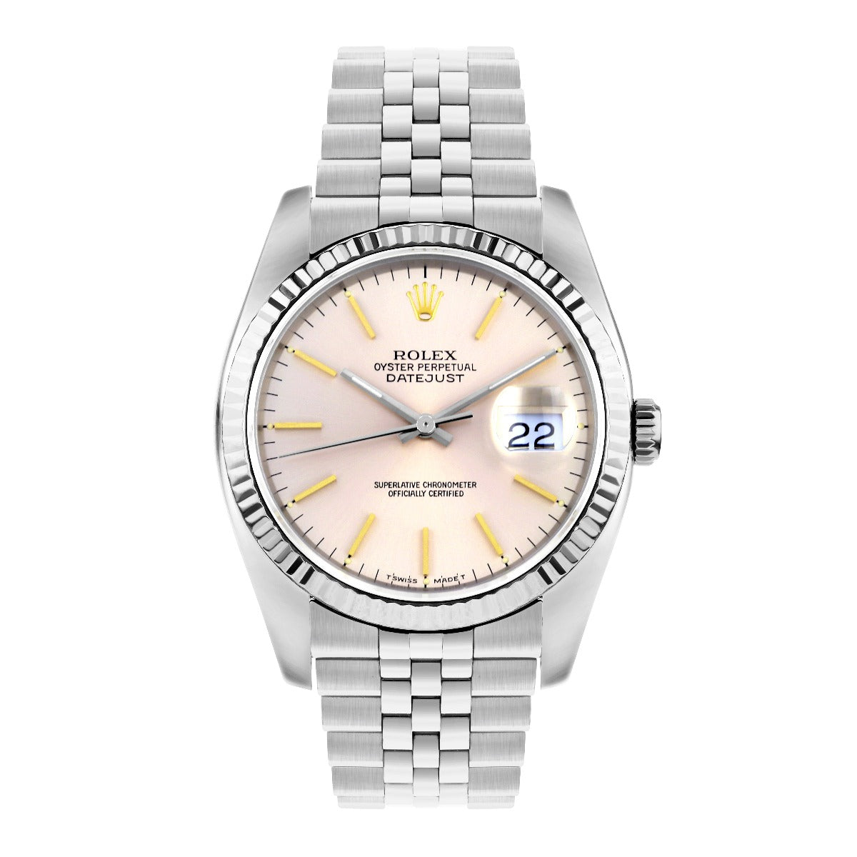Rolex, Datejust 36, White Rolesor | Pre-Owned | 16234 - 1992
