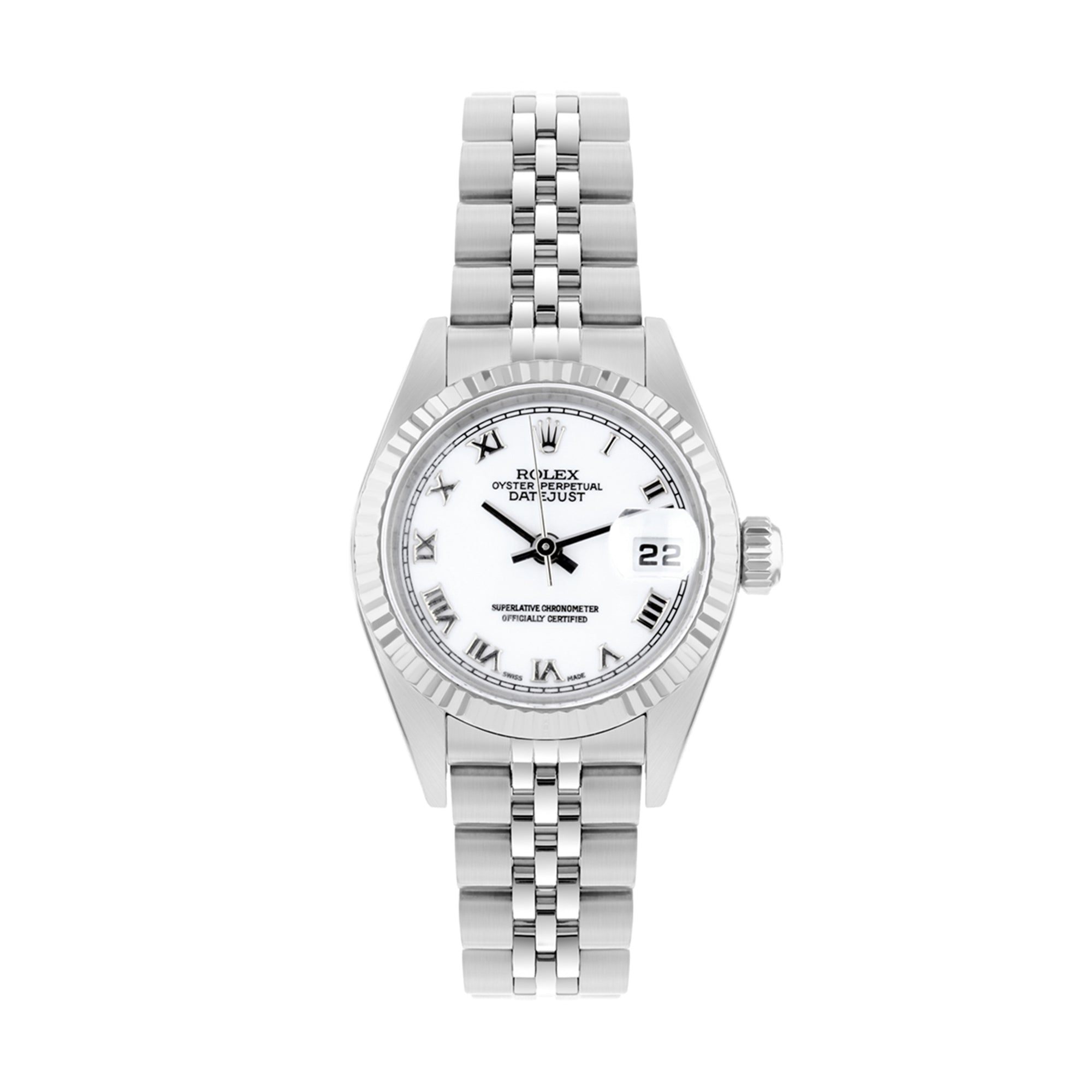Rolex, Lady-Datejust 26, White Rolesor  Pre-Owned | 79174 - 2004