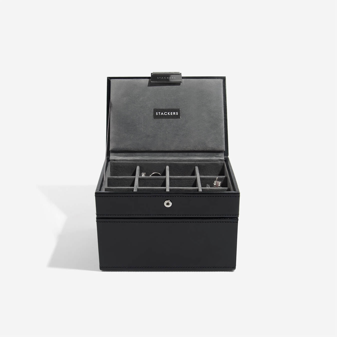 Stackers Black Cufflink and Watch Box – Browns Family Jewellers